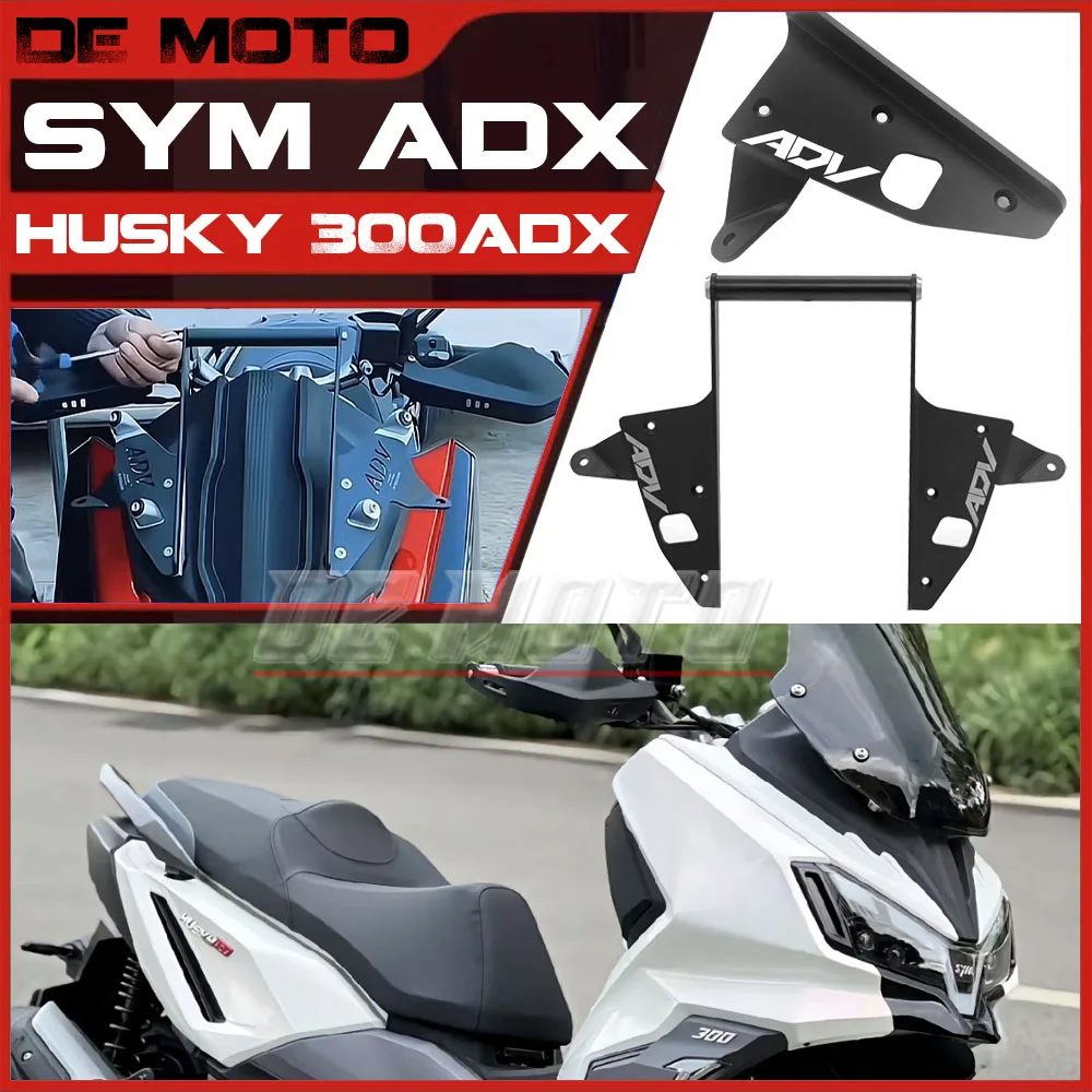 

FOR SYM 300ADX Extension Bracket HUSKY SYM 300ADV Rearview Mirror Forward Navigation Bracket 300 ADX Modification Accessories