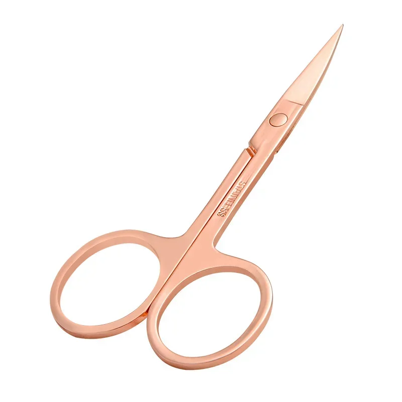 Nails Art Stainless Steel Small Eyebrow Nose Hair Scissors Cut Manicure Facial Trimming Makeup Beauty ManicureAccessories Tool