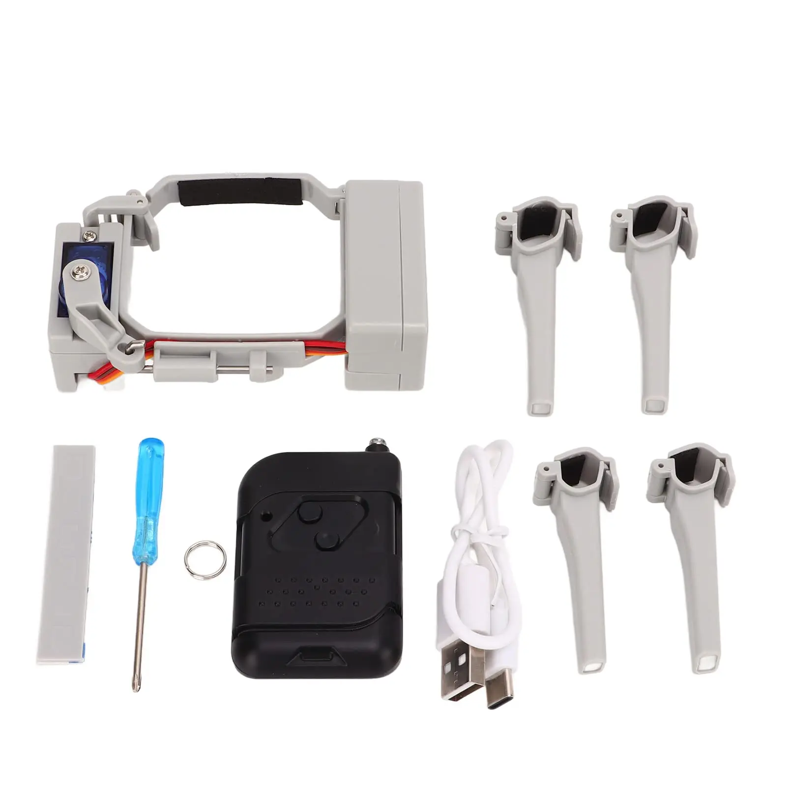 Airdrop Release Payload Dropper for DJI Mini 3 Pro with Remote Control Rechargeable Wedding Ring Fishing Bait Drone Accessories