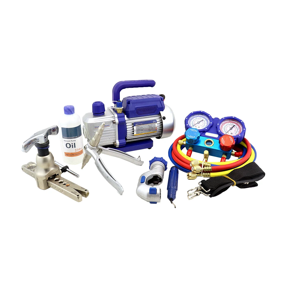 WK-7P Draagbare Box Set Koeling Reparatie Tool Kit Set voor Airconditioner