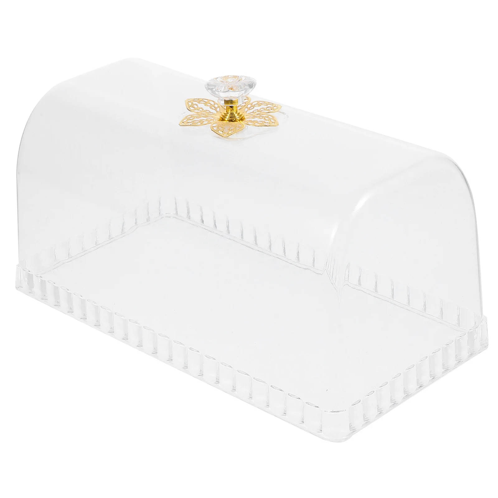 

Reusable Food Lid Clear Plastic Cake Cover for Restaurant Household Dessert Protection Fine Longlasting Sealing Multi-Function