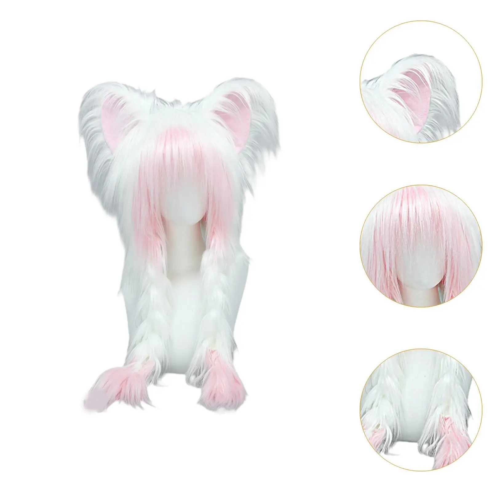 Chapeau de Cosplay Anime, nouveauté, coiffure, capuche animale pour hommes et femmes, accessoires de tête