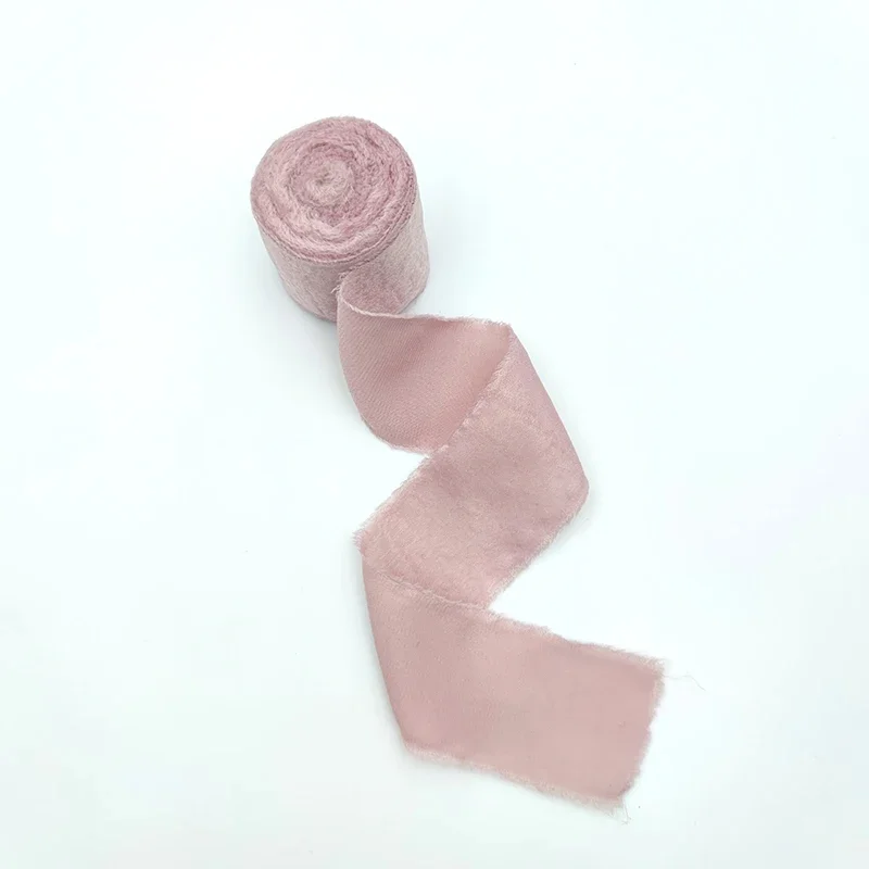 Solid Color Cotton Ribbon, 3.8cm x 5 Yards