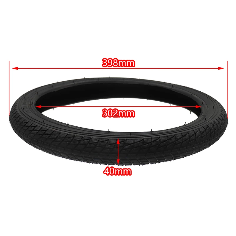 16 inch 16X1.75 (47-305) suitable for bicycle outer tire 16X1.75 children\'s mountain bike tire