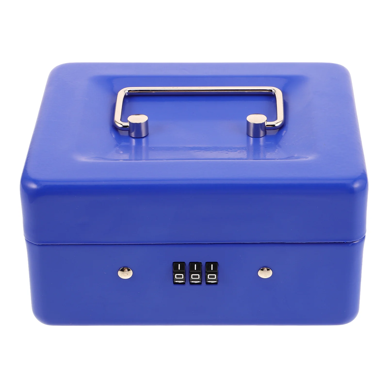 Cash Box Change Holder Case Metal Locking Money Bag with Combination Iron Small Locker Coin Jar Child Cabinet Locks