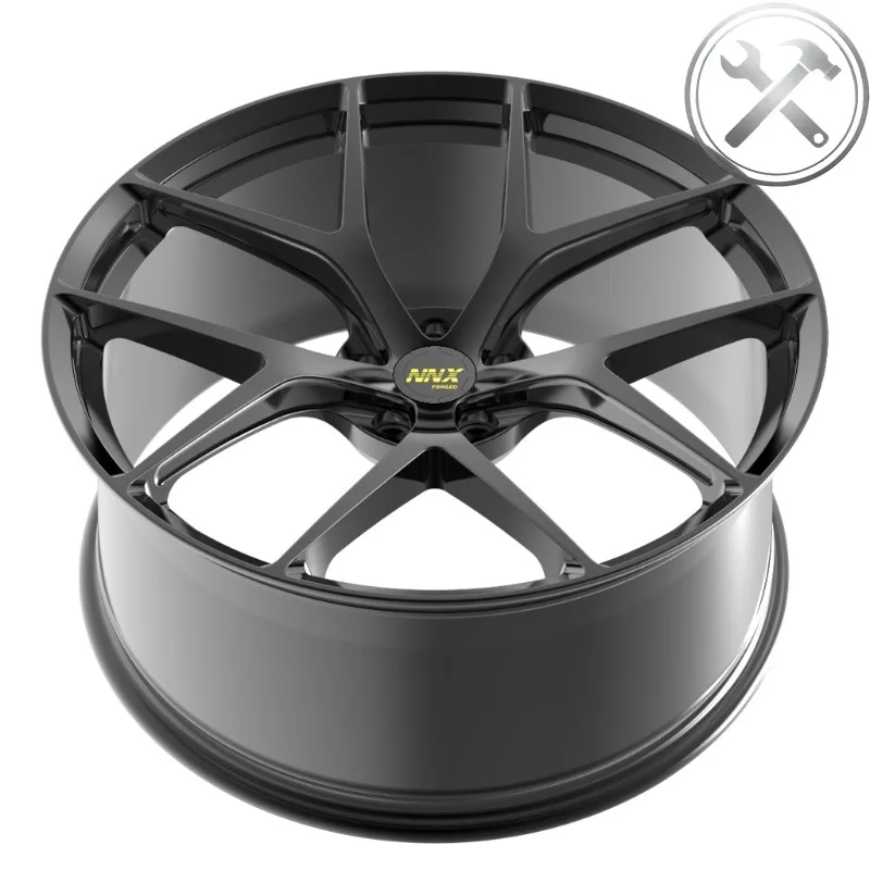 

New 17-22 Inches High-performance Forged Alloy Wheels 5x112 5x114.3 PCD 40mm Mesh Design Ten Year Universal Warranty