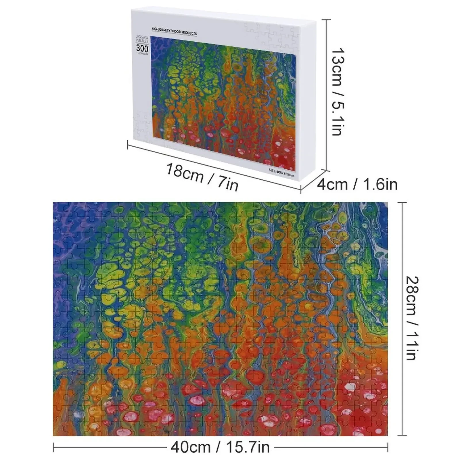 Underwater Fire DreamscapesbyTeresa Jigsaw Puzzle Personalized Child Gift Custom Photo Puzzle