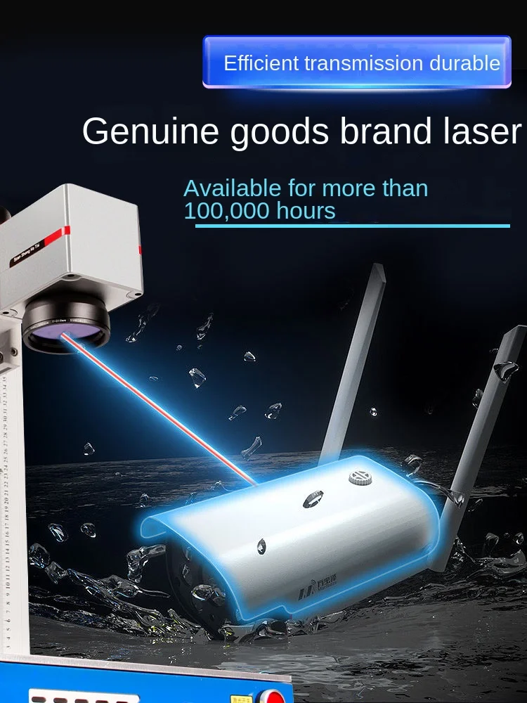 Fiber Laser Desktop Metal Ultraviolet Carbon Dioxide Laser Handheld Coding Engraving Machine Small