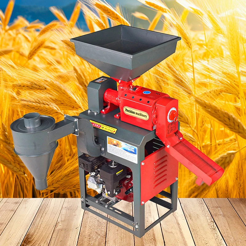 400 kg/h electric corn and rice mills, rice, millet and sorghum mills
