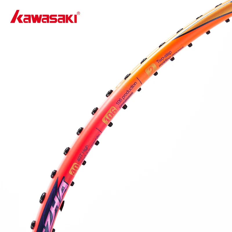 Kawasaki 5U Badminton Racket Professional Super Light Offensive Type High Graphite Badminton Racquet For Training NeZha 35
