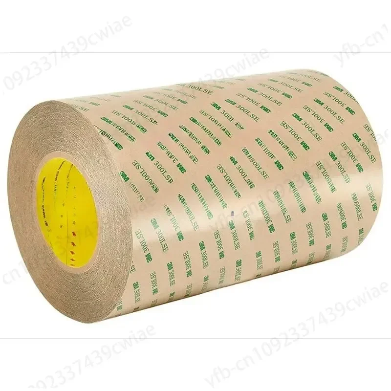 3M 9495LE Adhesive Transfer Tape - 12 in. x 180 ft. Double Coated Polyester Tape Roll with 300LSE Laminating Adhesive. Sealants