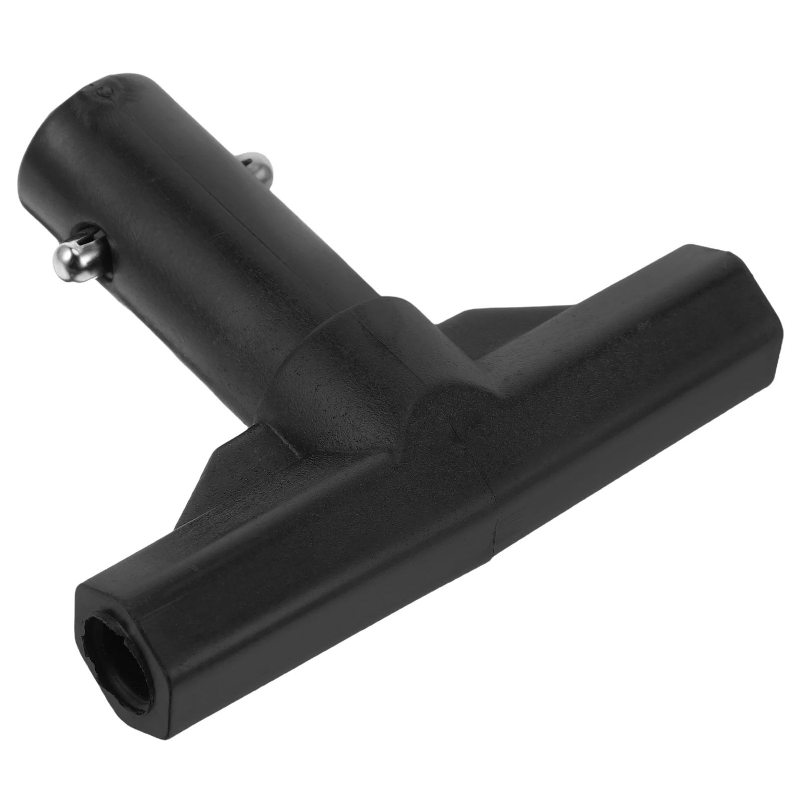 

1pcs Trampoline Accessories T-shaped Connector Weatherresistant Fiber Sleeve Stability Outdoor Toys Replacement Parts