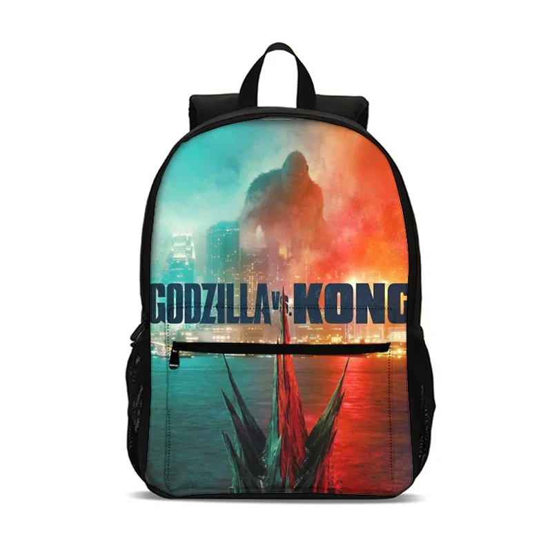 Godzilla Harajuku Anime Backpacks for 3D Print Oversize Student School Bag Mochila Cosplay Backpacks Laptop Bags Gifts
