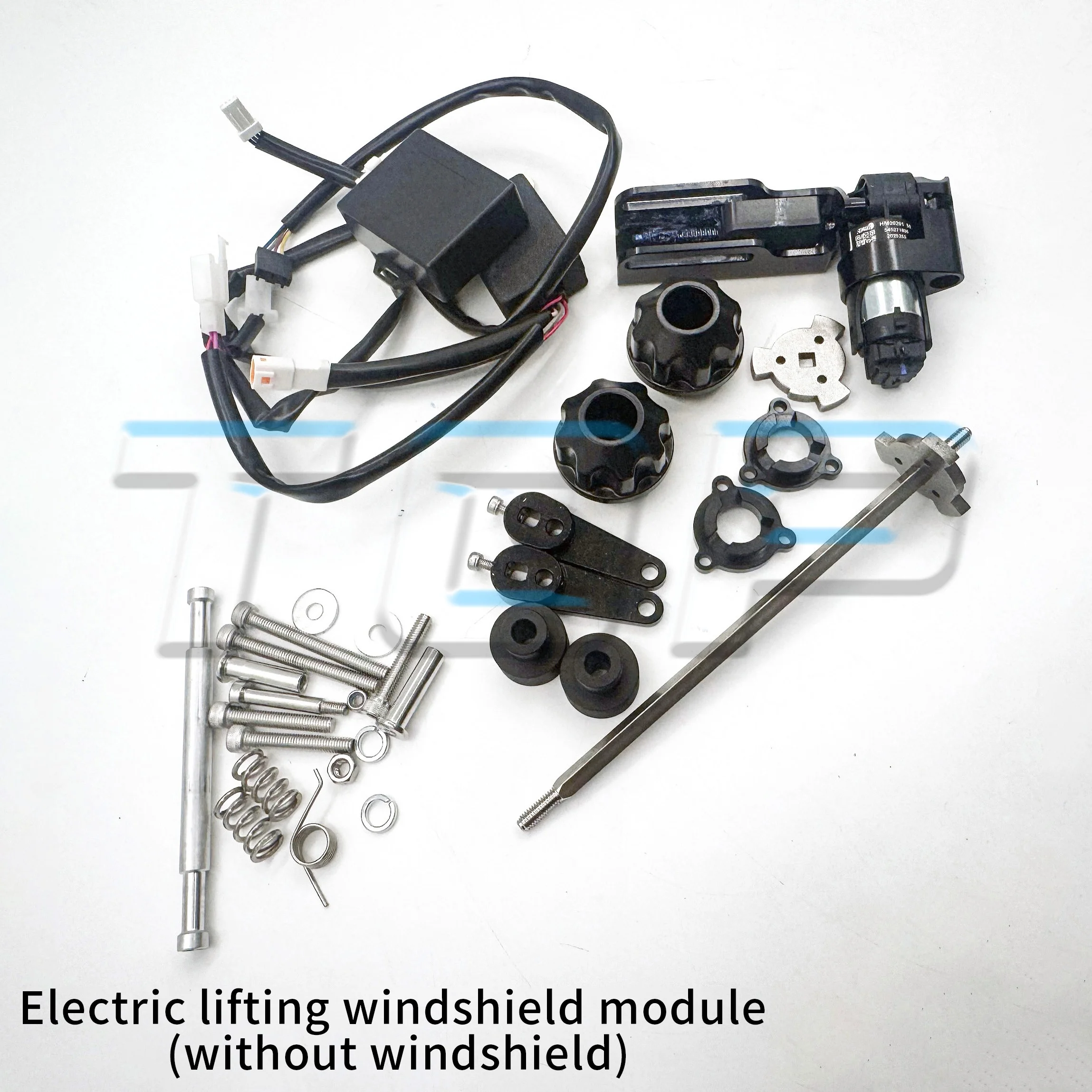 Electric lifting windshield module 2024 2025 2026 ZONTES 368G dynamic height memory recovery windshield 368g
