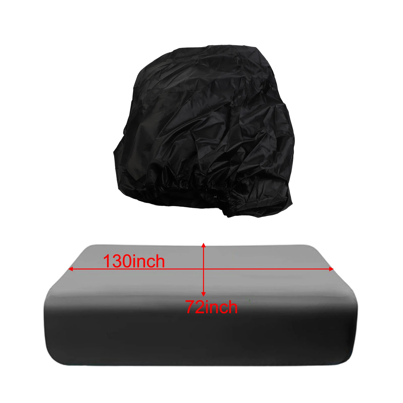 

Inflatable Pool Cover for Rectangular Pools 130x72x22inch Weatherproof Design Keeps Your Pool Clean from Debris