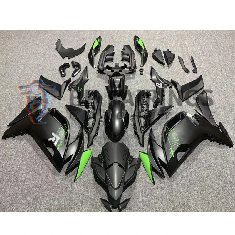 For Kawasaki NINJA 650 ER-6F EX650 2020-2023 Motorcycle Fairing Kit Set NINJA650 ER6F 2020 2021 2022 2023 set Matte Black