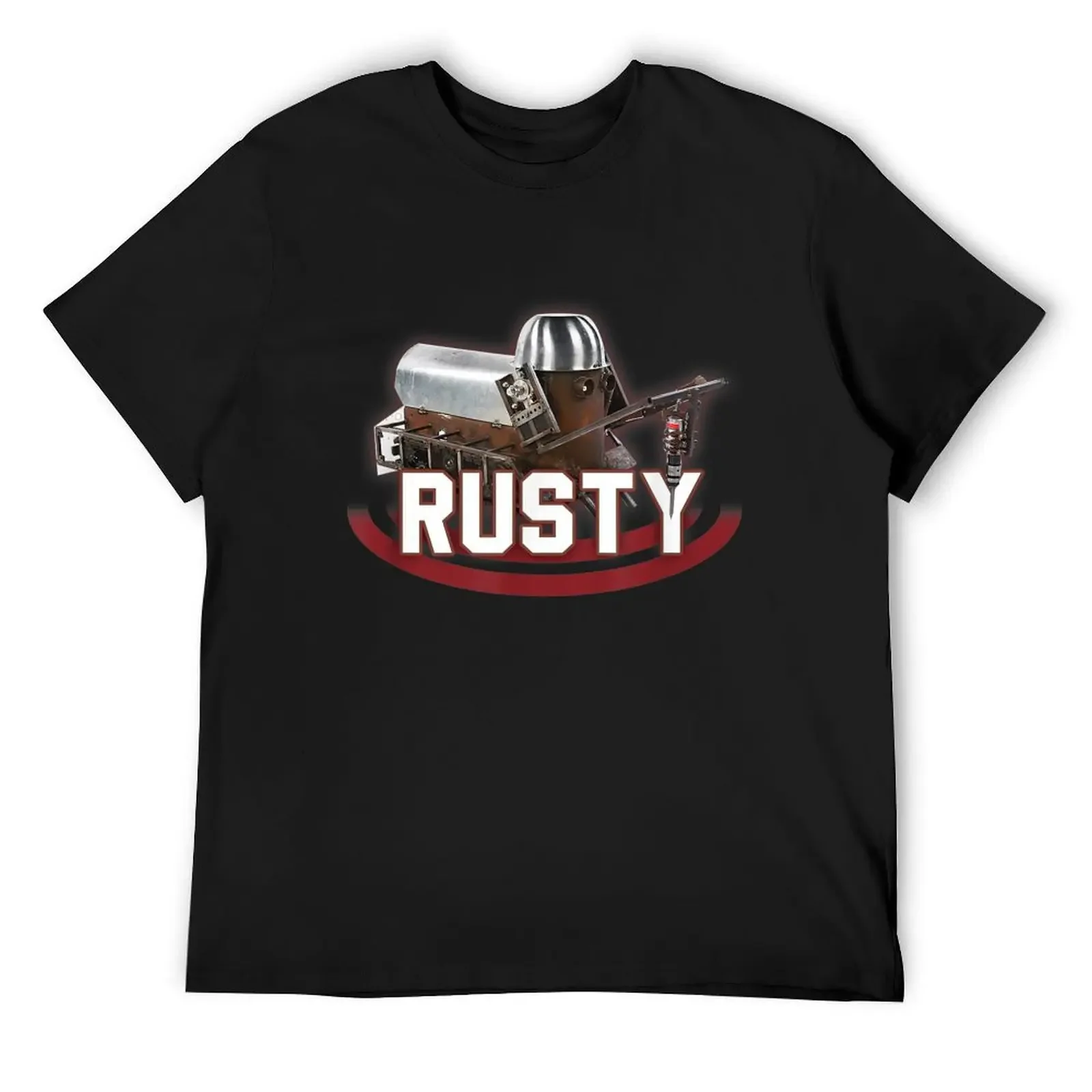 Rusty Battlebots - Rusty Art T-Shirt customizeds summer top cotton graphic tees t shirts for men