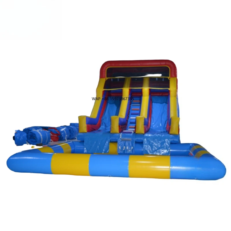 

Newly designed PVC commercial inflatable slides, suitable for children to play or rent