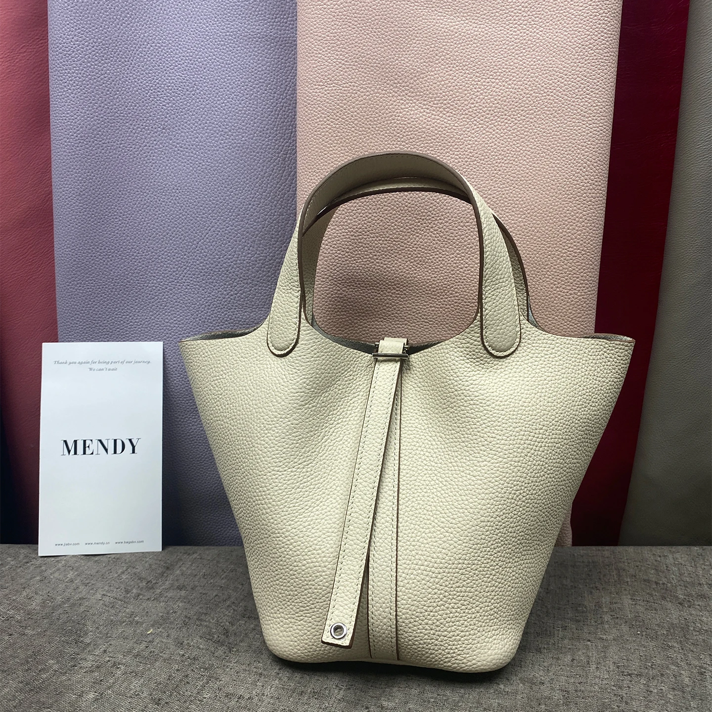 Thumbnail 4 - #7 Trending Soft Leather Bucket Bags Right Now