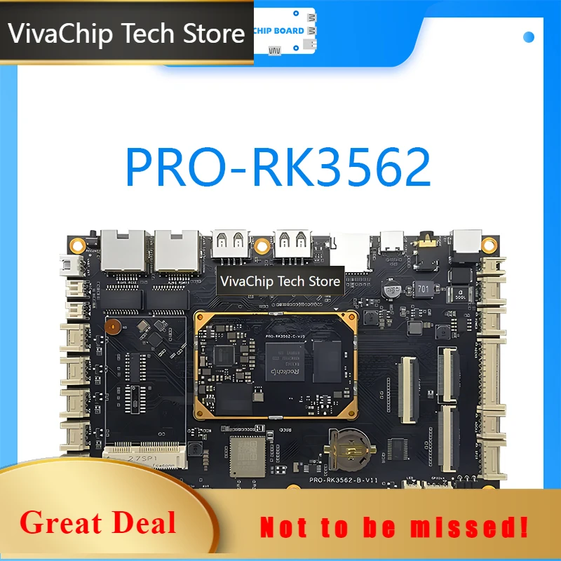 VivaCTRockchip RK3562 Development Board Core Board Rockchip Quad-core Android Linux Rongpin PRO-RK3562