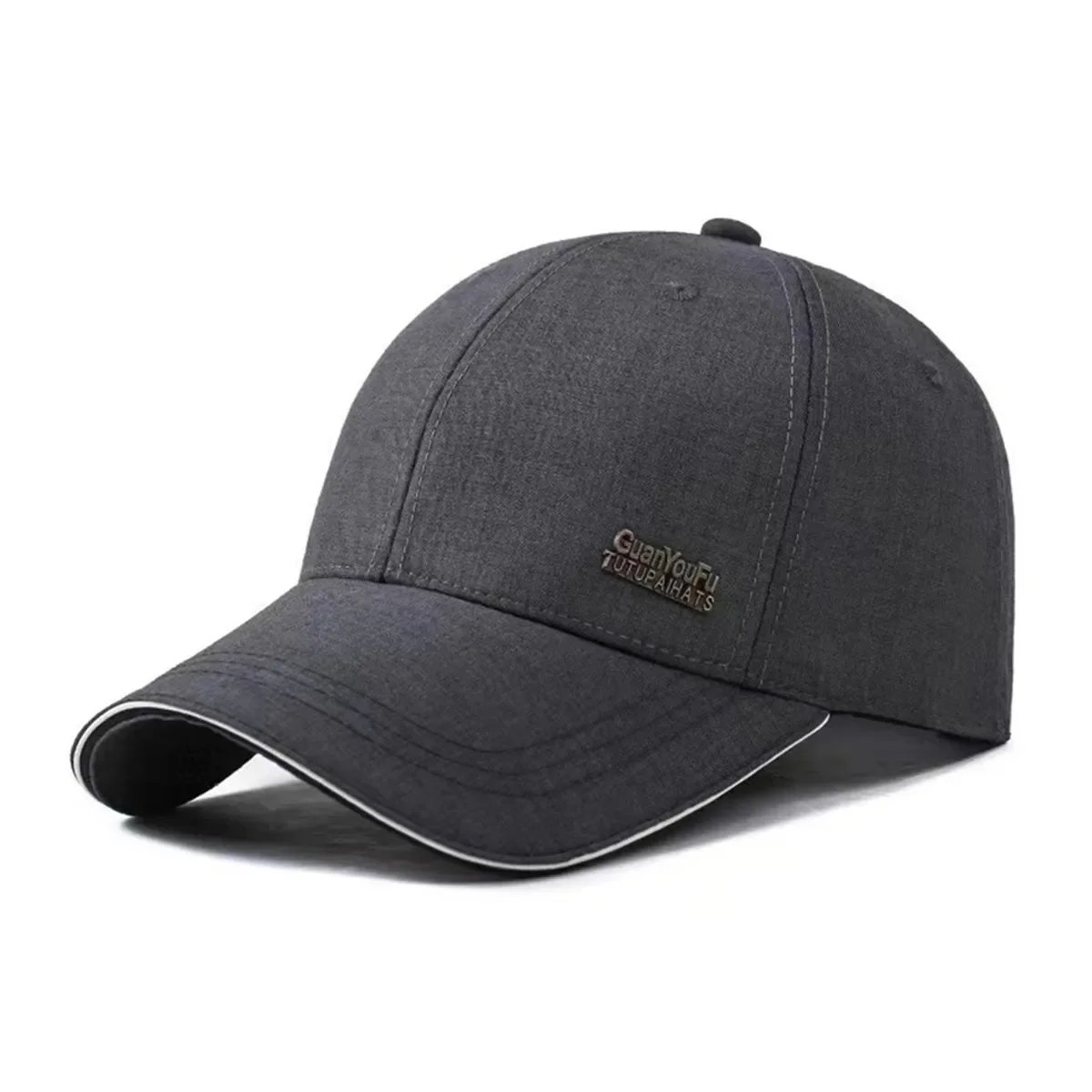 Unisex GuanYouFu Letter Label Baseball Caps Spring Autumn Outdoor Adjustable Casual Hats Sunscreen Hat
