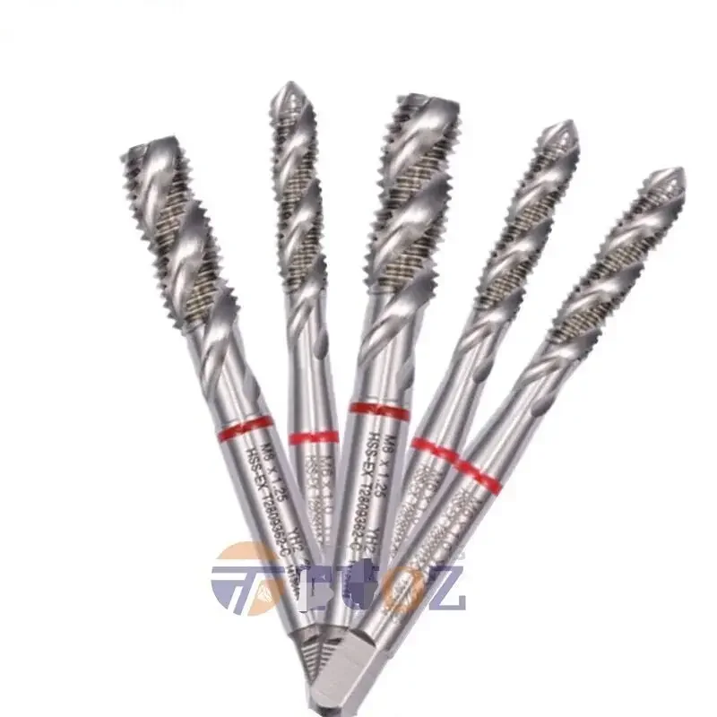 Original Yg1 Espiral Torneira Placa de Ferro Inoxidável Cobre Alumínio Torno Cnc Blind Hole Tapping T2809 m2 m3 m4 m5 m6 m8 Processamento