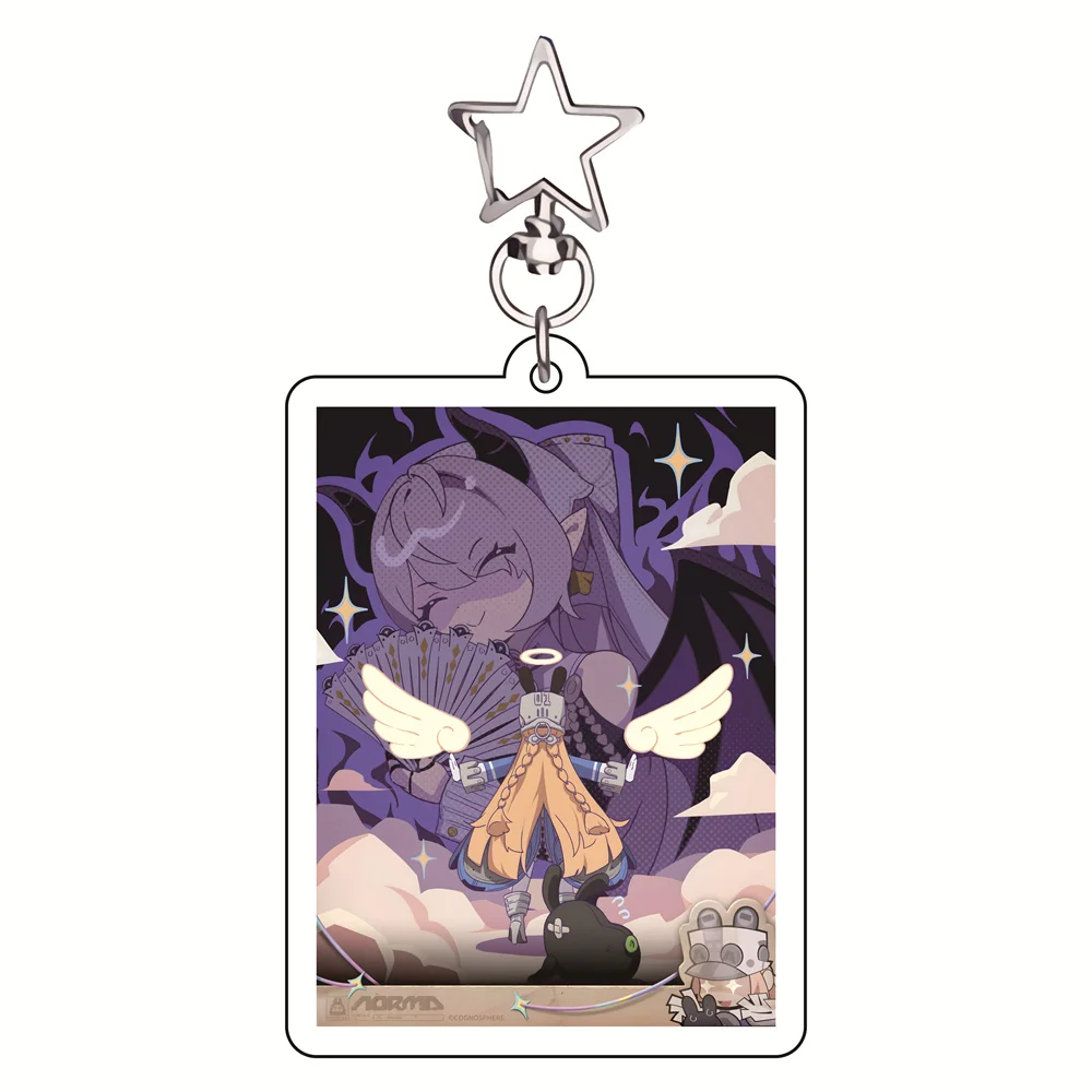 Zenless Zone Zero 6cm Acrylic Keychain Game Themed Bag Charm Keyring, Collectible Decor Gift for Gamer & Anime Fans