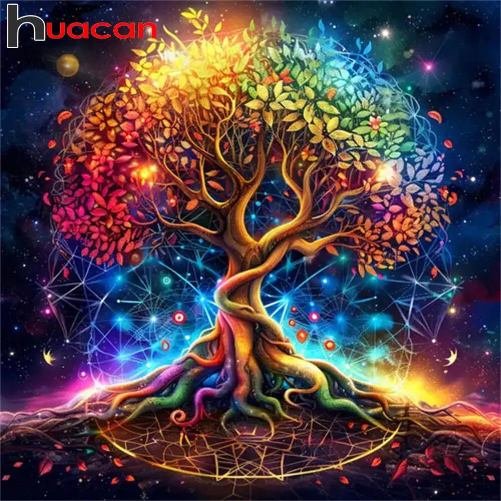 Huacan 2025, neue Kollektion, Diamant-Gemälde, Delphin, Himmel, Diamant-Stickerei, Meer, Sonnenuntergang, Mosaik, Kunst, Dekoration, Gemälde