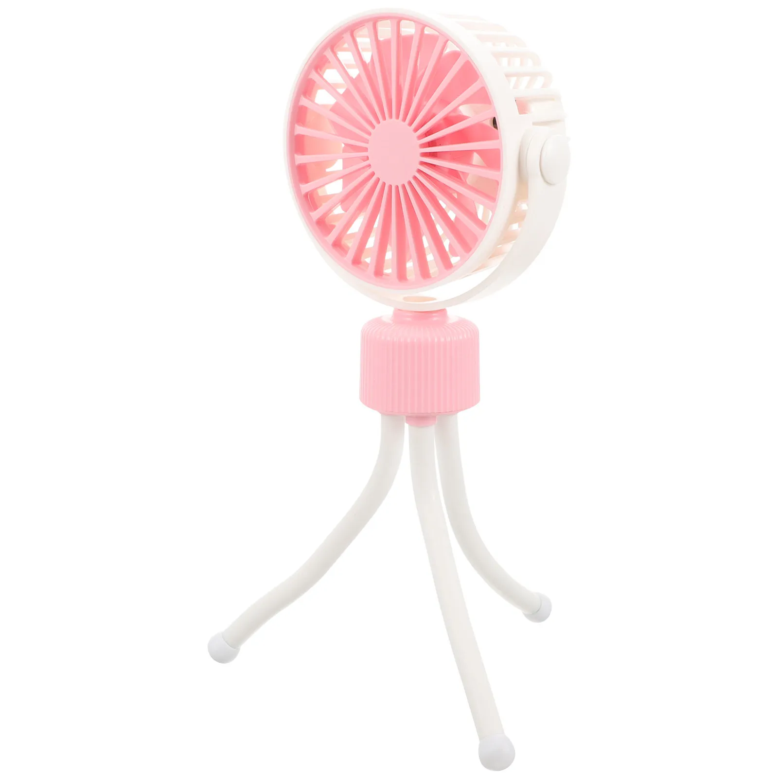 

1Set Portable Mini Folding Baby Stroller Handheld Fan Lightweight ABS Cooling Fan for Outdoor Indoor Summer Travel