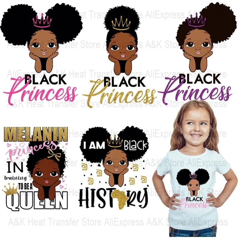 

Princess Applique Iron On Transfers For Fabric Kids Birthday Thermo Stickers On Clothes Stripes Clothing Thermoadhesive Patches