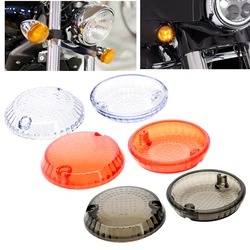 2pcs Turn Signal Light Cover Indicator Lens Smoke Flashing Lamp Covers For Kawasaki  Vulcan 1500 1600 800 Yamaha Warrior V-Star