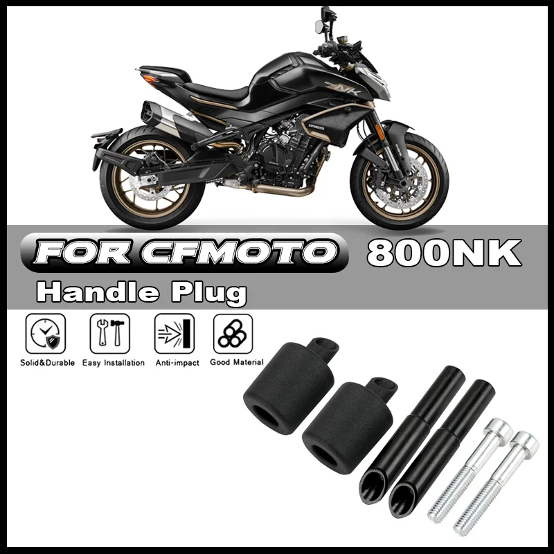 

For CFMOTO CF800NK 800NK 800 NK Motorcycle Handle Plug Balance Block Weight Block Plug Handle Tube Anti Drop Iron Accessories