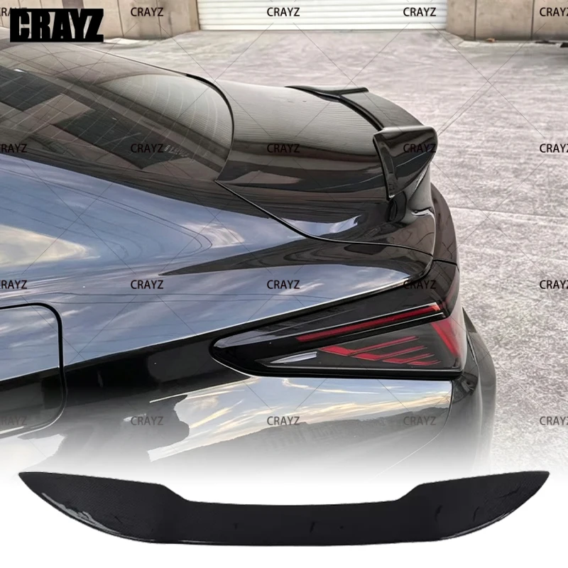 For 2018 - 2025 Lexus ES Rear Wing GEN 7 ES260 ES300H ES200 Glossy Black Spoiler Trunk Boot Wing TRD Spoiler Accessories