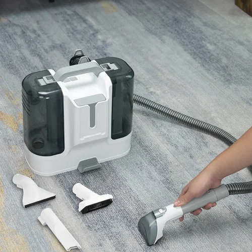 Máquina De Limpieza De Telas De 450W, 1800Ml+600Ml Con 6 Cabezales De Limpieza, Motor Potente Para Limpiar Alfombras, Tapicería, Escaleras, Esquinas De Sofás Y Camas — -83%, 244.58€ Coupon, from 50.10€ – 83% descuento – €50.10
