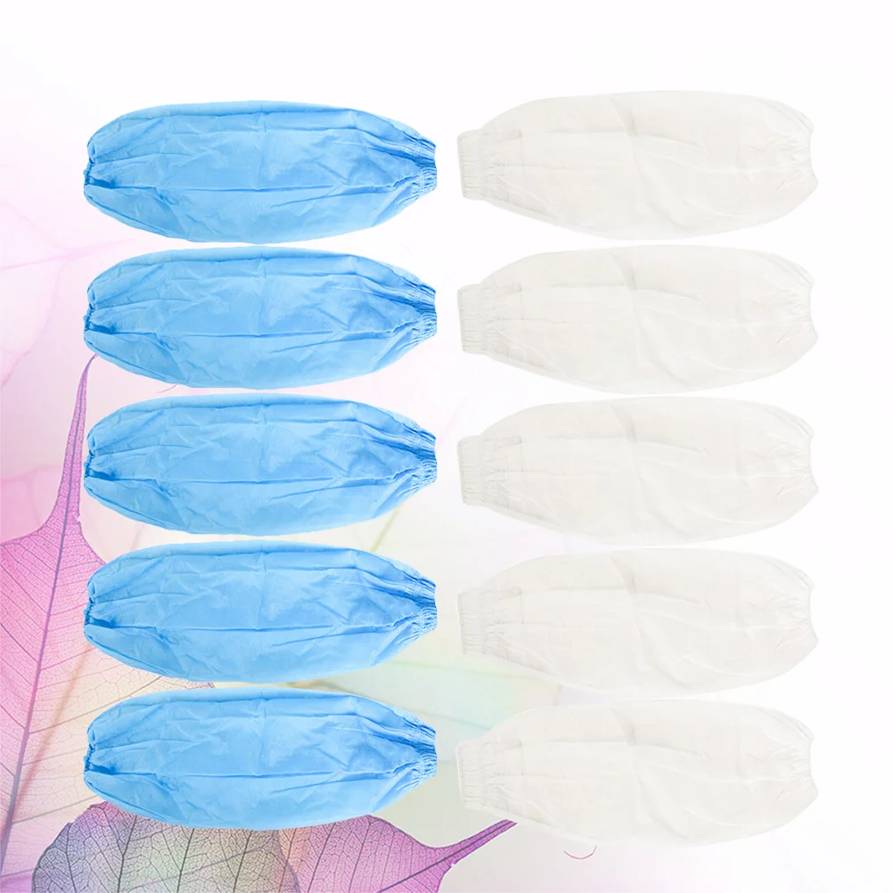 20Pcs Oilproof Waterproof Arm Sleeves Disposable Eco-Friendly Kitchen Protection Covers for Cooking Cleaning Breathable