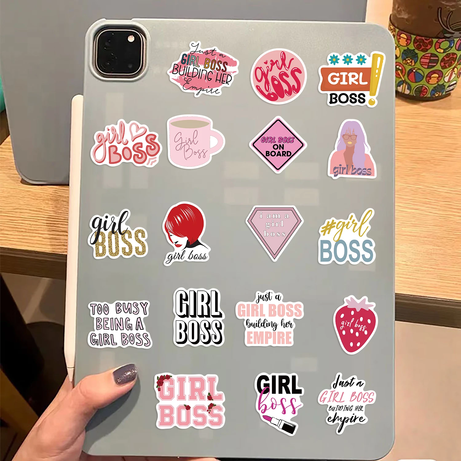 50PCS Girl Boss Scrapbook Stickers DIY Diary Laptop Luggage Skateboard Graffiti Decal Fun Stylish Classic Toys