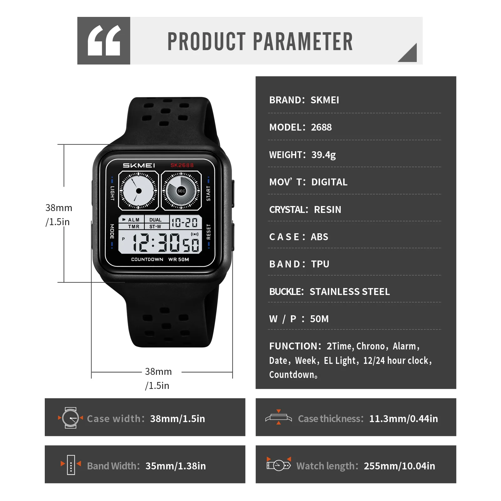 Thumbnail 4 - #37 Latest Multi-Function Electronic Watches Offers