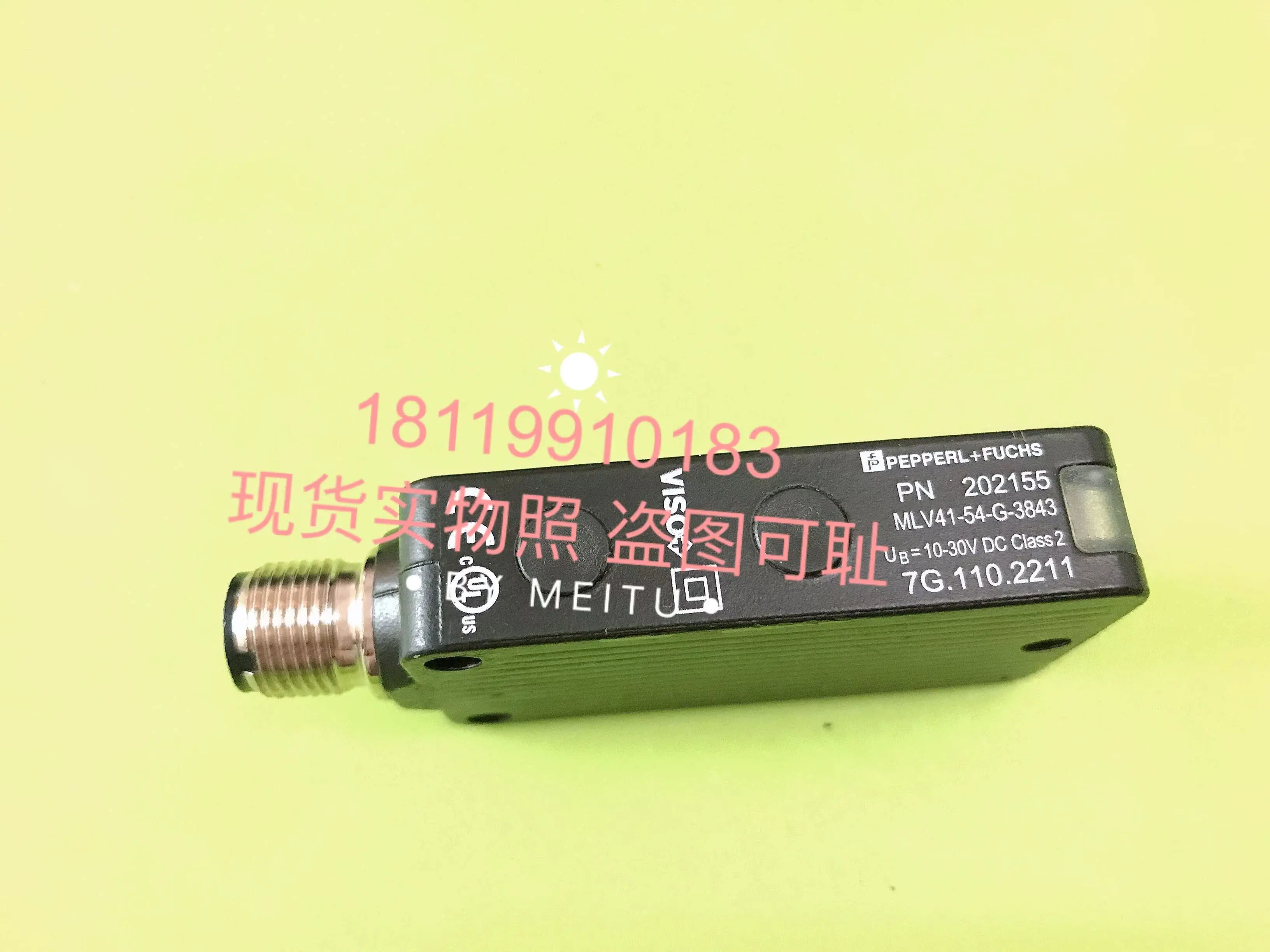 P+F Photoelectric Switch MLV41-54-G-3843 202155 Spot Photo