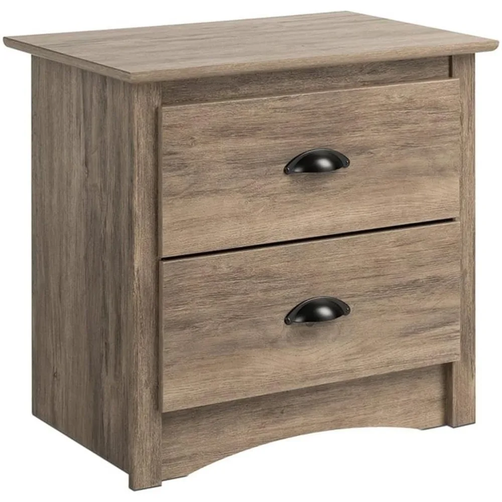 

Night Stand, 2-Drawer, Drifted Gray