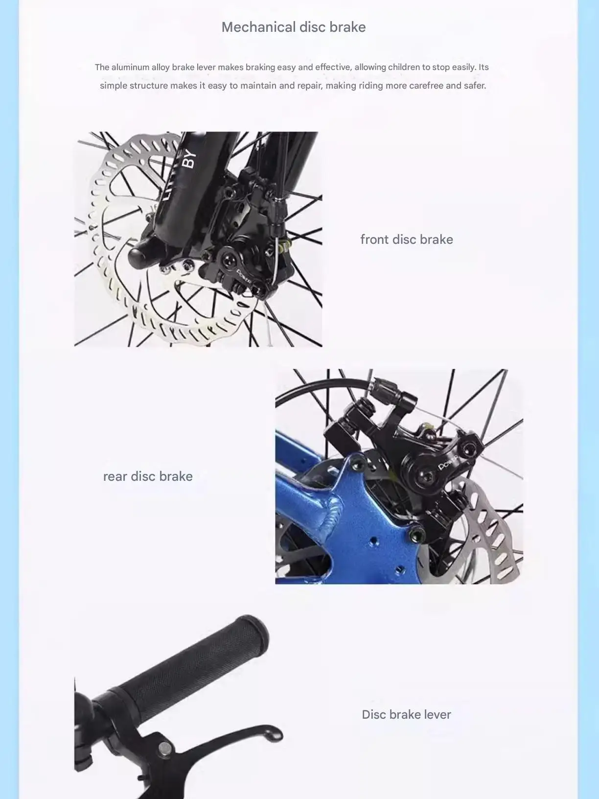 دراجة جبلية بإطار من سبائك الألومنيوم مقاس 18/20 بوصة دراجة طالب لفارس المغنيسيوم ذات سرعة واحدة