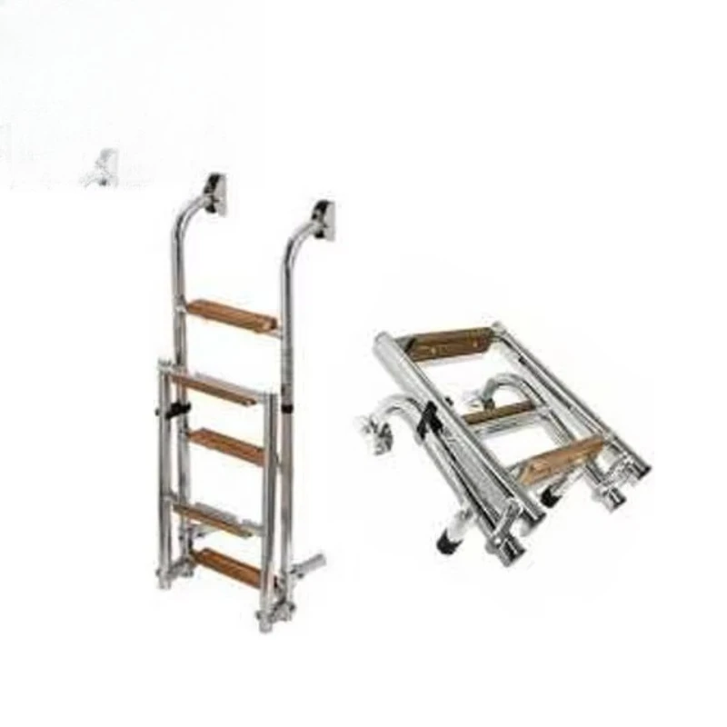 316/304 Stainless Steel Concealed Folding Handrail | Telescopic Marine Hardware for Yacht
