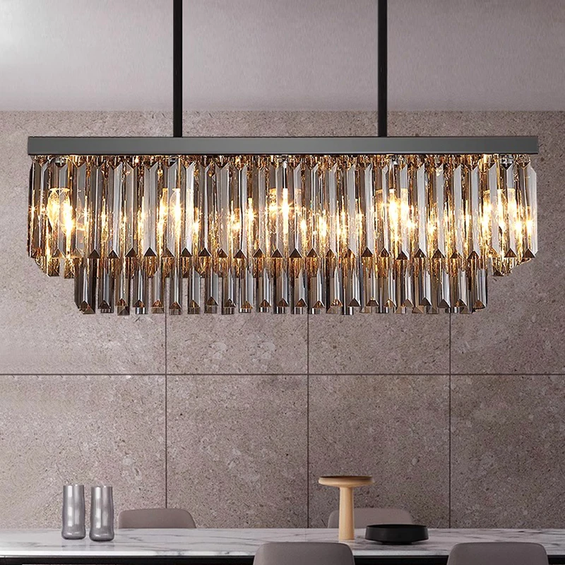 

Nordic Home Decor Dining Room Pendant Lamp Lights Indoor Lighting Crystal Lamp Hanging Light Chandelier Lamps For Living Room