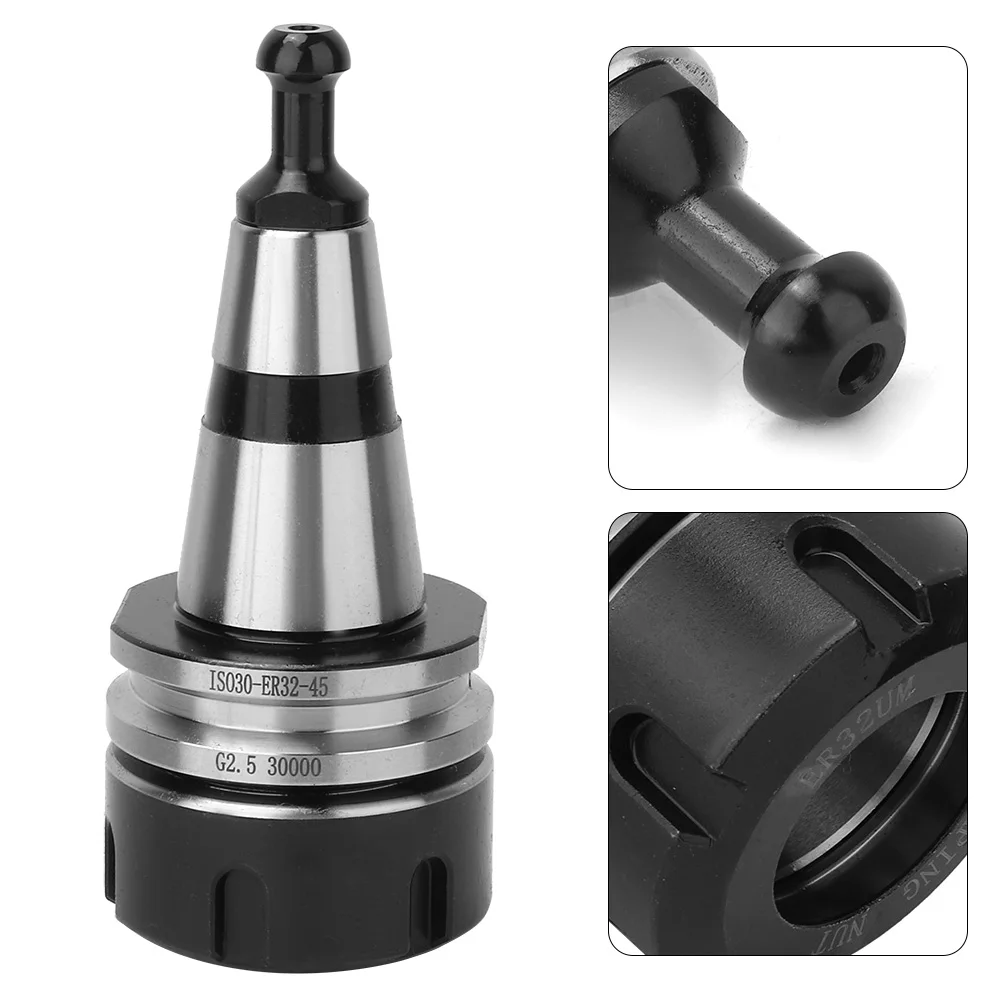 

ISO30 ER32 CNC Tool Holder Chuck Collet High Speed Collet 30000rpm for Accuracy Machining