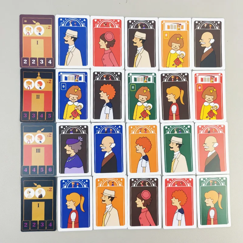 In Front of the Elevators Card Game - Bilingual Trade Blitz & Corporate Icebreaker | 5-Minute Strategy Game for 2-6 person