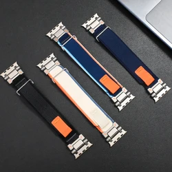 Trail Loop Strap for Apple Watch Ultra 2 49mm 45mm 44mm 46mm Sport Elastic Band for IWatch Series 10 9 8 7 6 5 4 Bracelet Correa