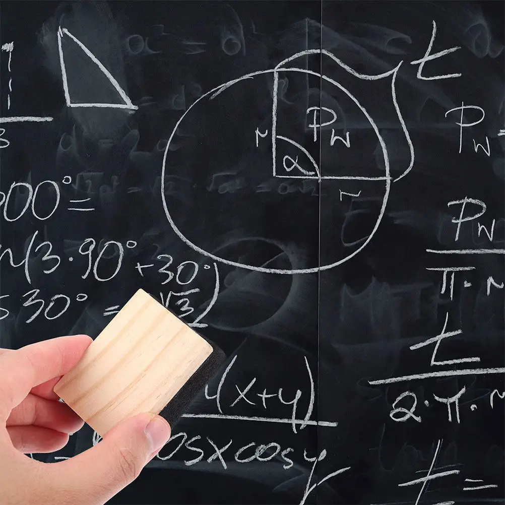 

Набор из 8 фетровых ластиков для доски, компактный дизайн, для школы и класса, очиститель для меловой доски