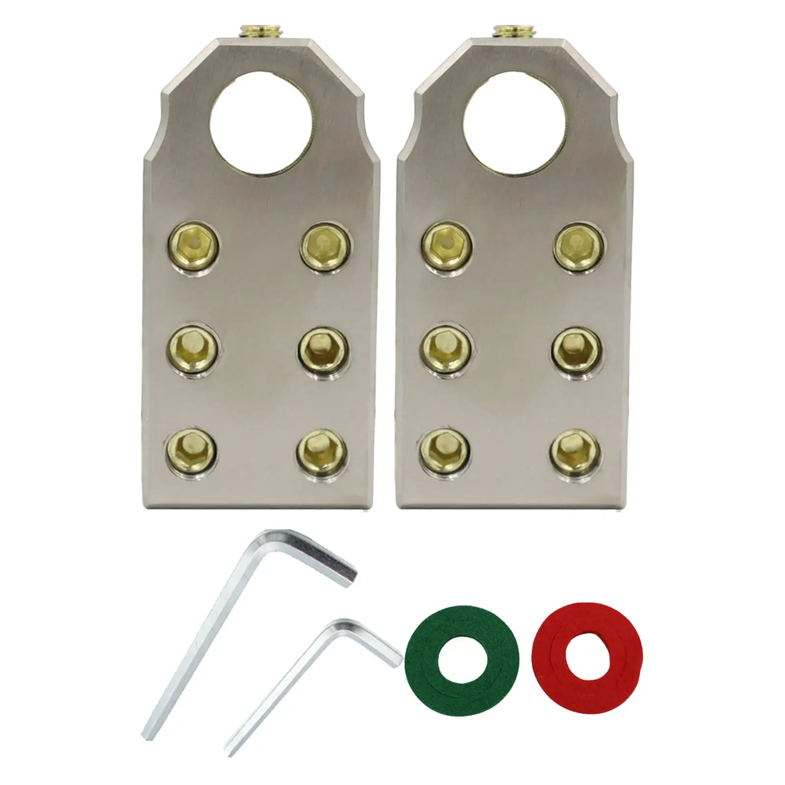 Leads Acid Positive & Negative Battery Terminals Clamp Car for Motorhome
