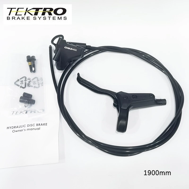 TEKTRO HD-R280 Road Bike Disc Brake, Bicycle FLAT MOUNT Hydraulic Disc Brake Calipers,Urban-Commute Double Piston Oil Pressure