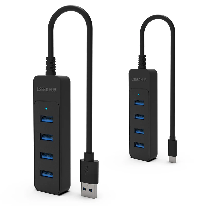 4 Ports USB 3.0 HUB Splitter High Speed Multi Splitter USB 2.0 Adapter Expander Kabel Für Desktop Xiaomi Laptop Adapter USB HUB
