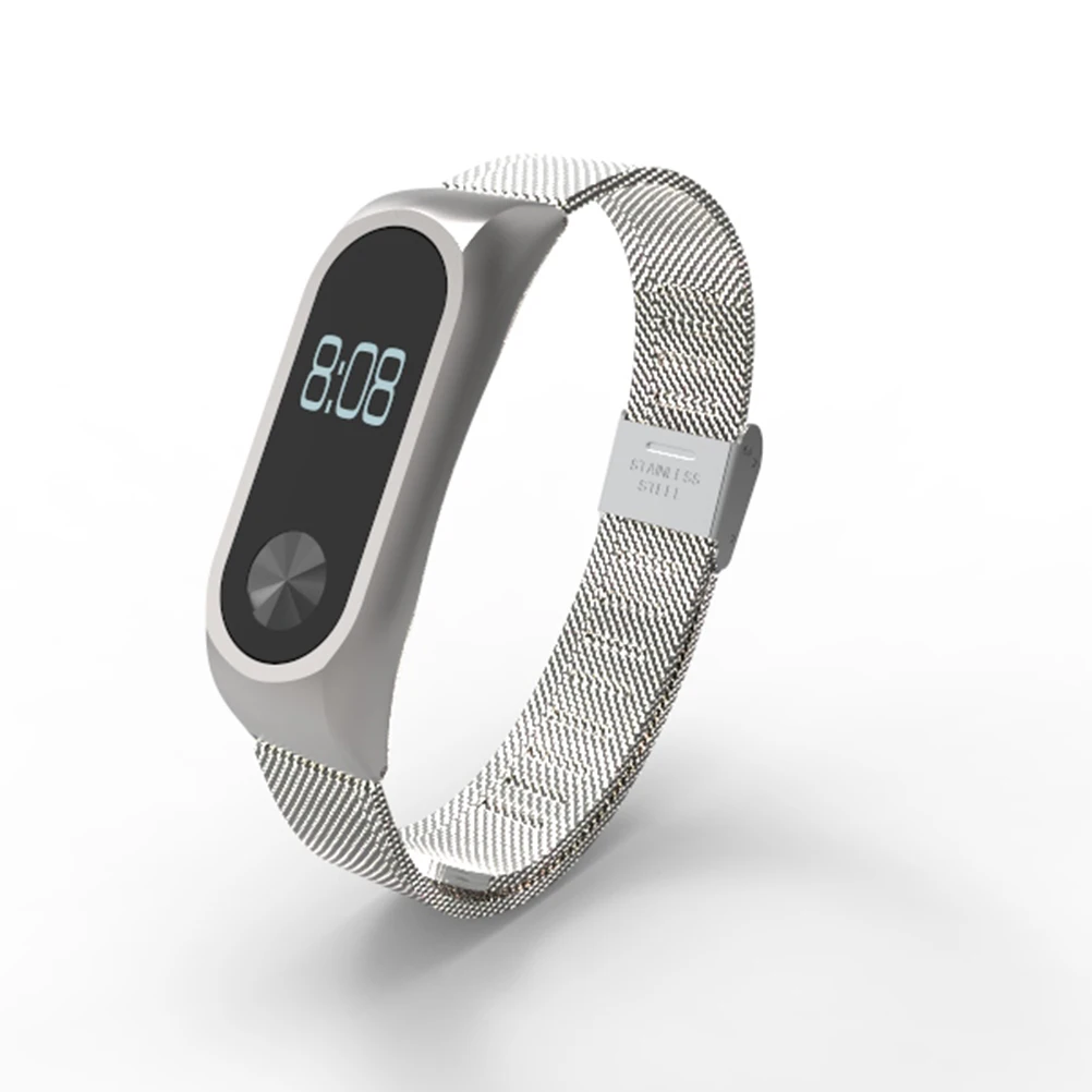 

Stainless Steel Wristband Replacement Strap for 2 Durable Waterproof Metal Watch Bracelet Adjustable Sporty